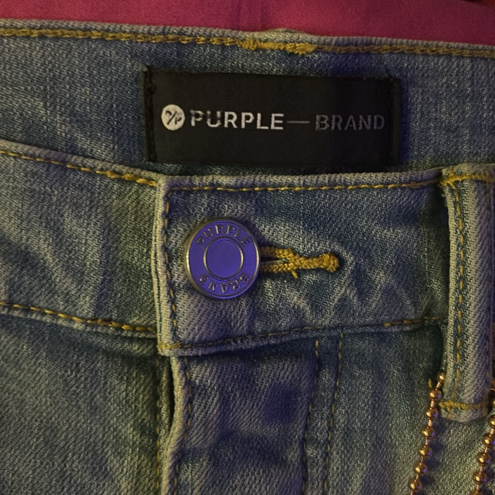 Purple Brand Men’s Jeans Size 32 - Picture 3 of 3